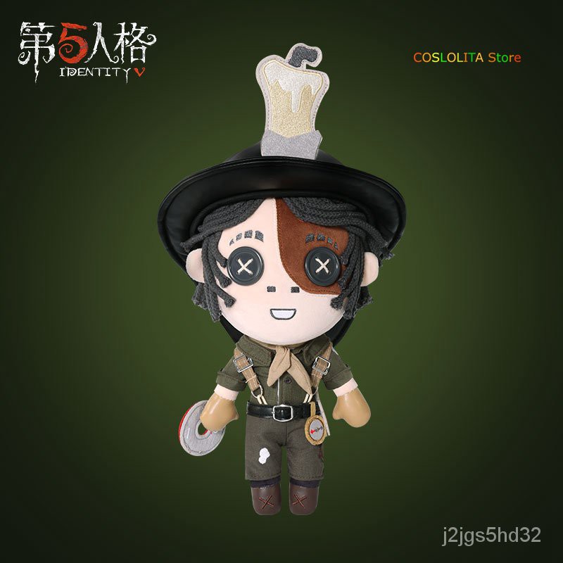 Anime Identity V Official Original Survivor Prospector Norton Campbell Short Plush Doll Pillow Cute