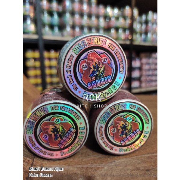 " ANUBIS " Senar Gelasan Matot by RCK ( Hijau) for Turnament.