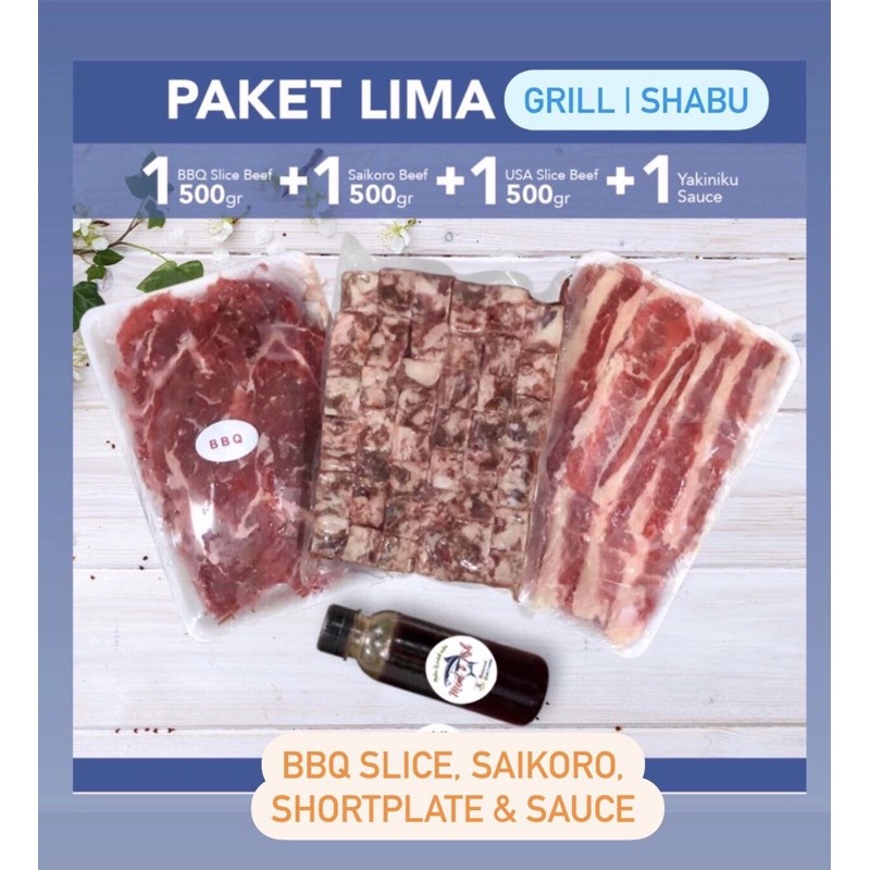 

BUNDLING PAKET 5 / SHABU-SHABU BBQ GRILL / KOREAN BARBECUE