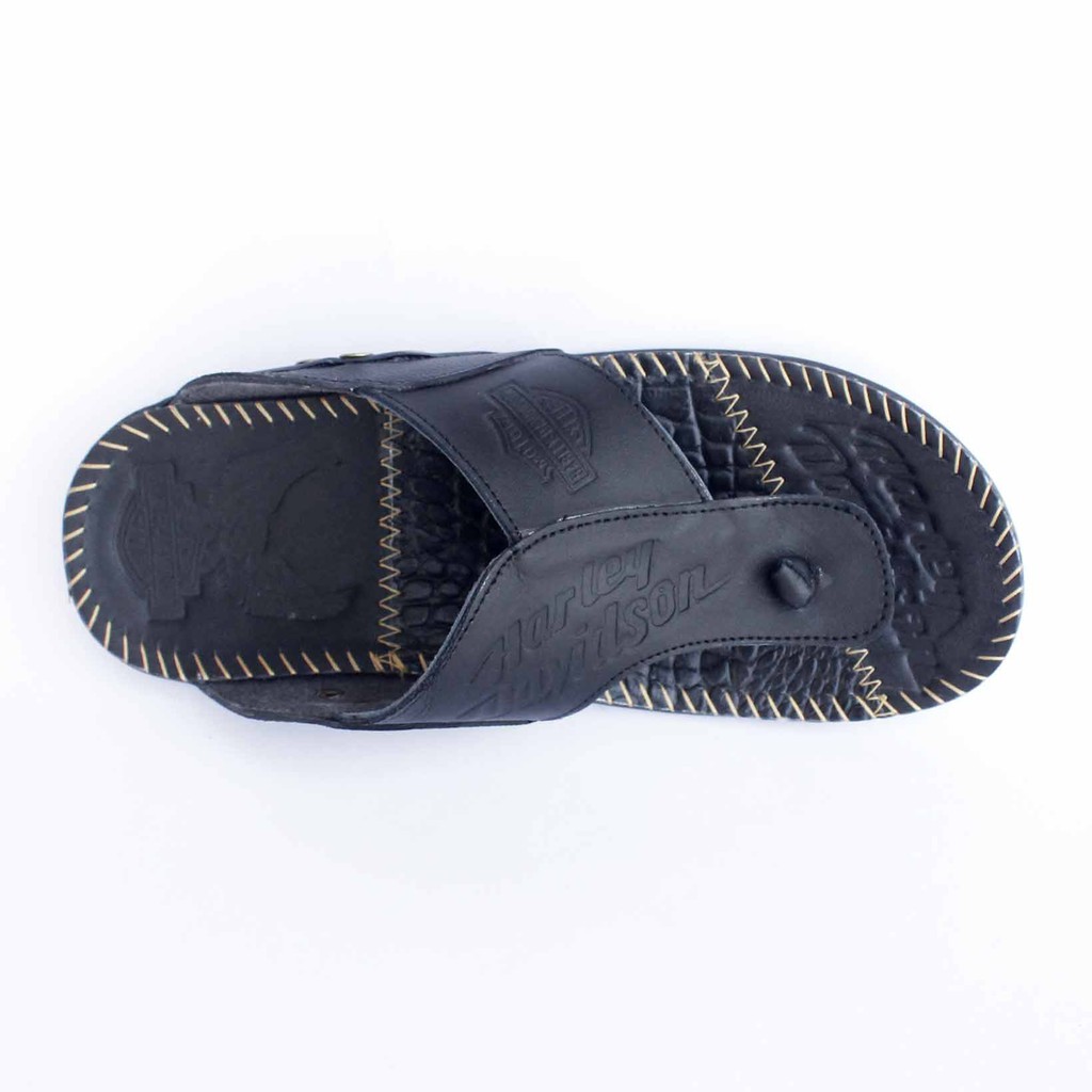 Sandal Jepit Pria Kulit Asli - Sandal Jepit 100% Kulit Asli Harley JEPIT T