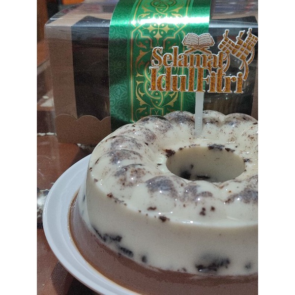 Dus Puding Idul Fitri / Imlek / Natal / Ultah Diameter 20cm & Diameter 22cm