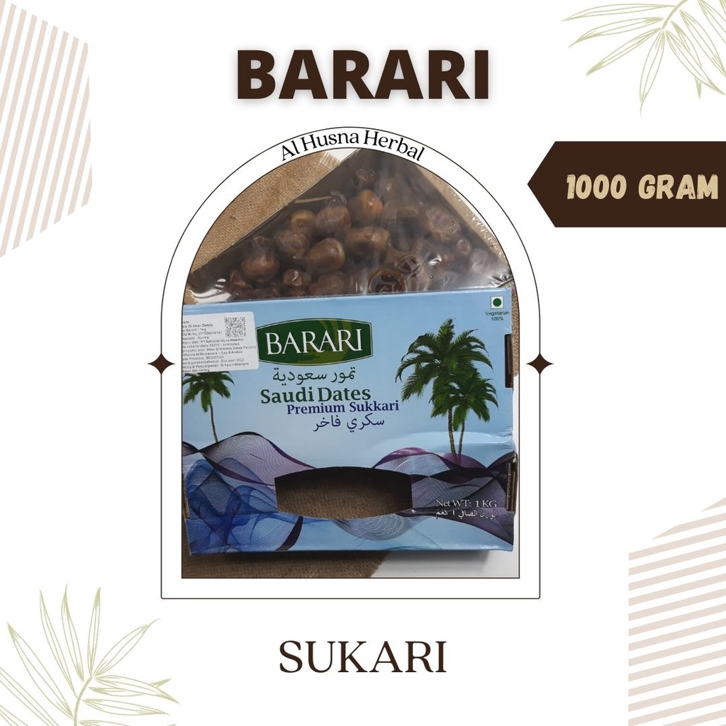 Kurma Sukari 1 Kg BARARI