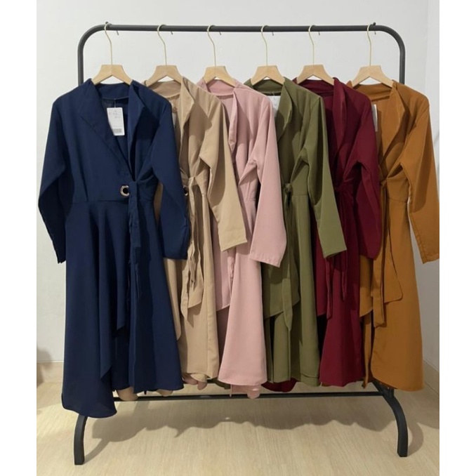 tunik belt tali samping