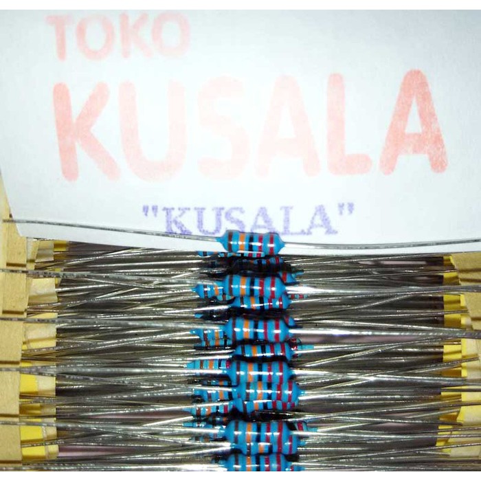 Resistor 220k ohm / Metal Film Resistor 1/4 watt 1% 220k ohm