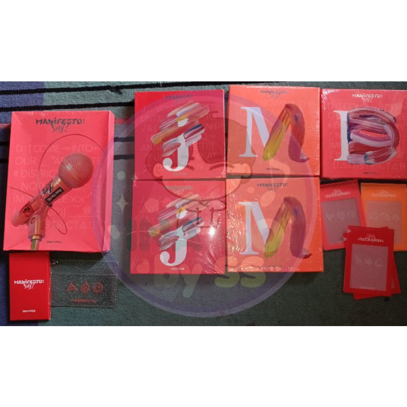 ENHYPEN MANIFESTO ALBUM Reguler & Engene Weverse Ver + POB