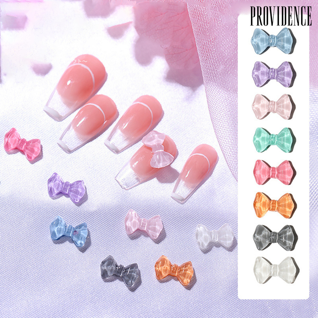 Providence 10pcs / Kantong Berlian Imitasi 3d Untuk Dekorasi Nail Art / Manicure