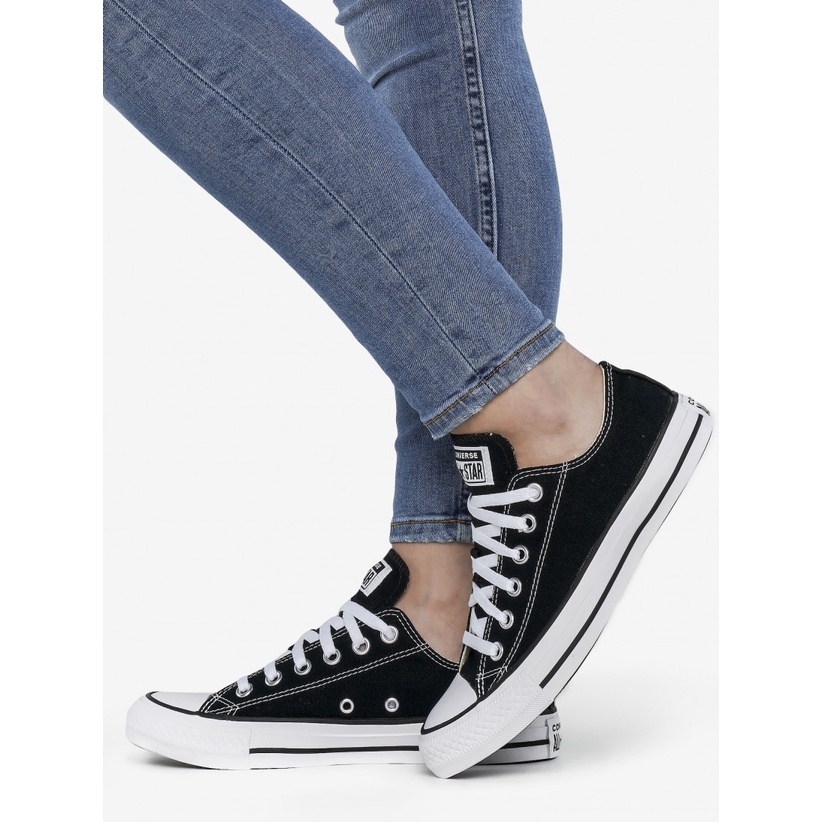 Sepatu Casual Convers_Allstar Chuck Taylor Classic Premium Low End Pendek Sneakers Cowok Cewek