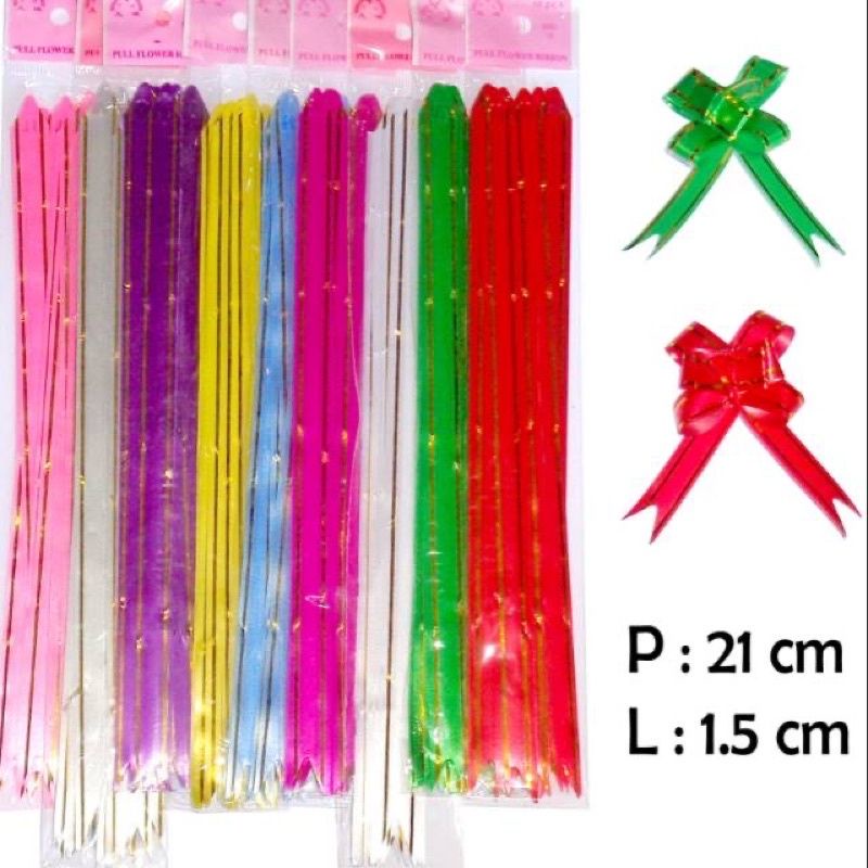 

Pita Kado Pita Tarik Souvenir Ulang tahun isi 10 lembar