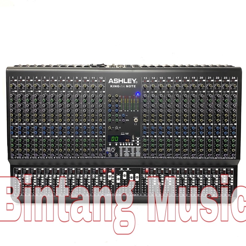 Mixer Ashley King 24 note original ashley KING 24NOTE mixer Xman 24 channel Mixer ashley Hero 24 channel Mixer King 24 premium
