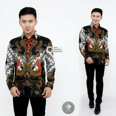 Batik Coupel Keluarga Sania Ruffle Ori Ndoro Jowi Dnt