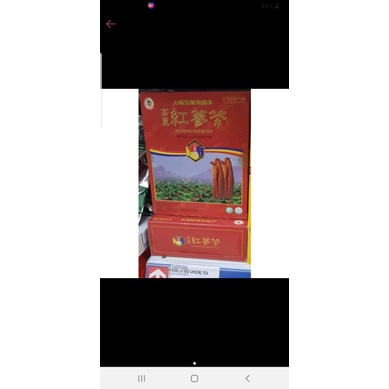 

Minuman Korean red ginseng tea 50 x 3gr
