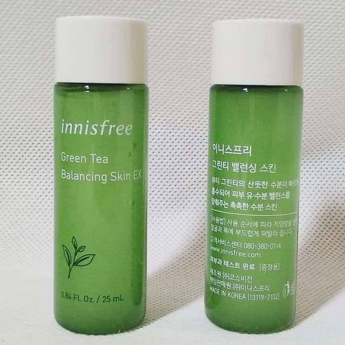 Jual Innisfree Green Tea Balancing Skin Emulsion EX 25ml Toner Mini