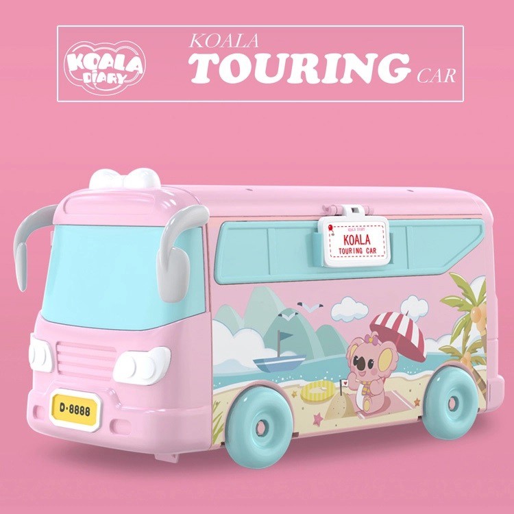 TAO Mainan Anak Koala Bus Touring Doll House