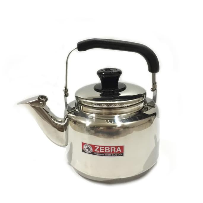Zebra Kettle Stainless 0,8 Liter / Teko Masak Air Stainless 113301