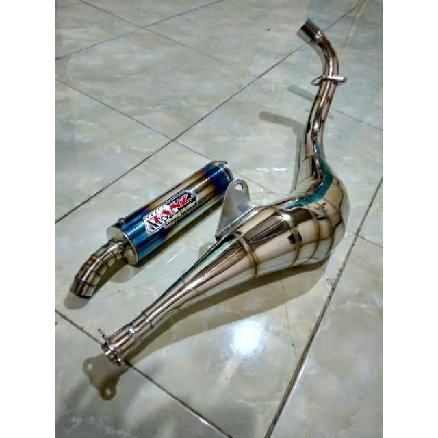 Knalpot kolong Fiz R replika BM power