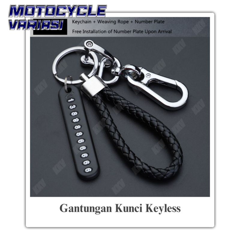 [COD] Gantungan Kunci Remote Keyless FAZZIO Nmax Xmax Aerox Lexi Adv Pcx Vario Beat GSX Ninja R15 dll