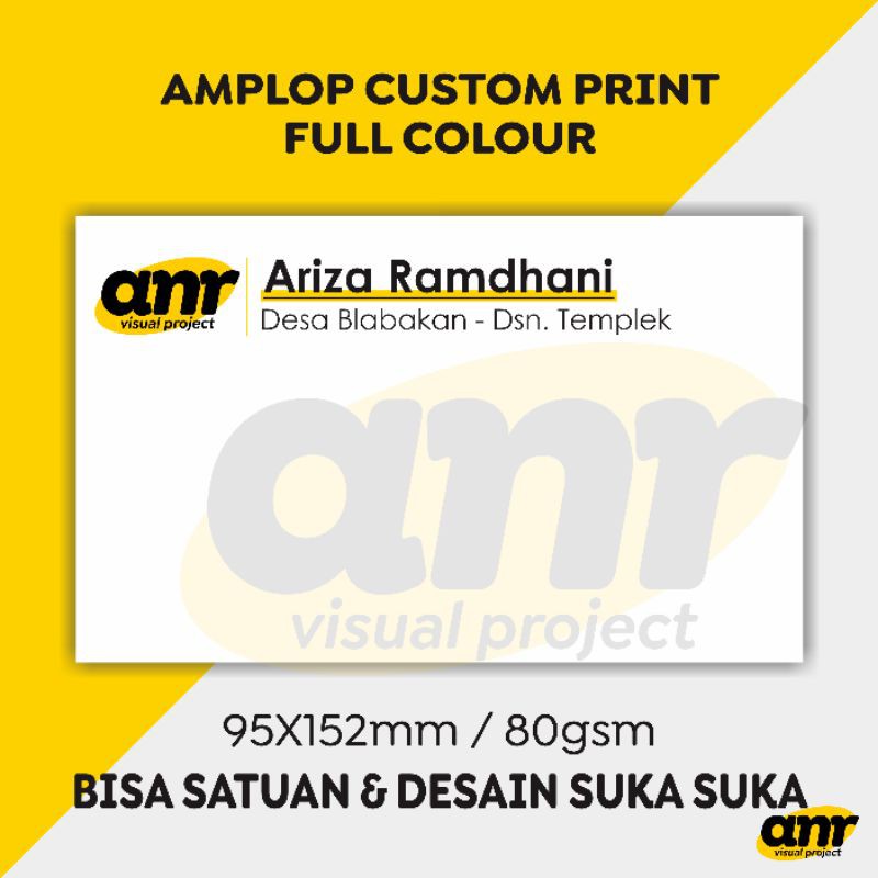 CETAK Amplop kondangan / Amplop sumbangan / Cetak nama amplop / Cetak amplop Nikahan / Amplop custom