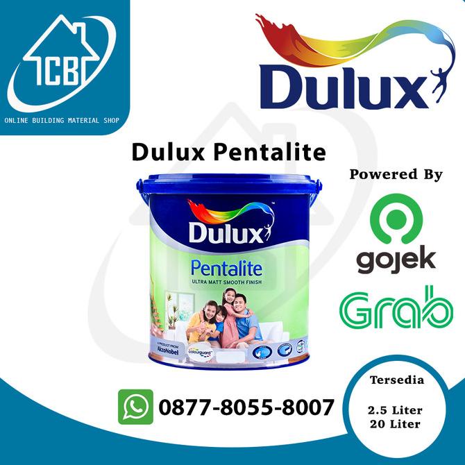 CAT TEMBOK DULUX PLATINUM GREY 40351 - 2.5LTR