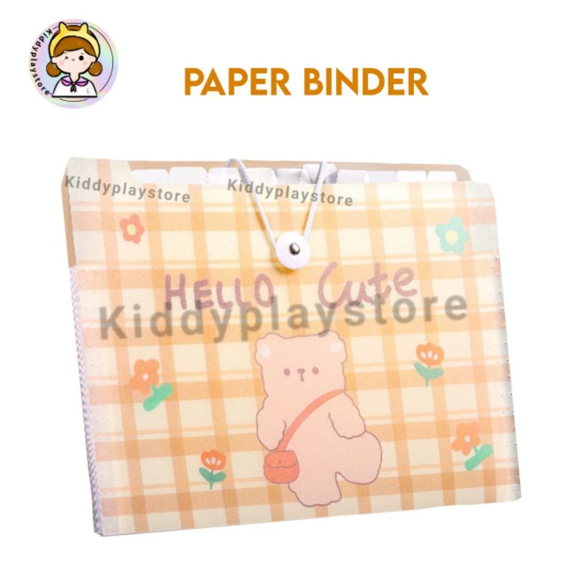 

Paper Binder / Organizer Paper Stationery / Binder Kertas Simpan Dokumen