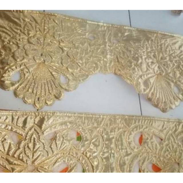 Taplak Poni Meja Prasmanan Wedding 4M // Dekorasi Pinggiran Meja Prasmanan