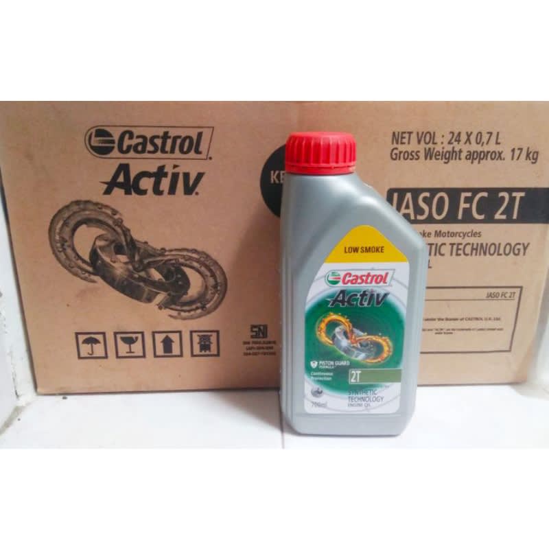 Oli Castrol Activ...2 T... 0,7 Liter..1 dus isi 24 btl