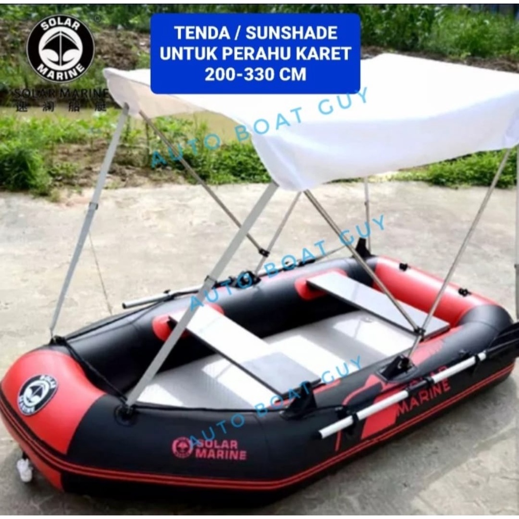 Tenda / Sunshade Perahu Karet Original Solar Marine model Bimini Top