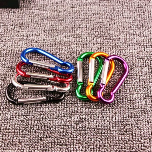 Carabiner Karabiner Gantungan Kunci Mini Aluminium Alloy Keychain Lock