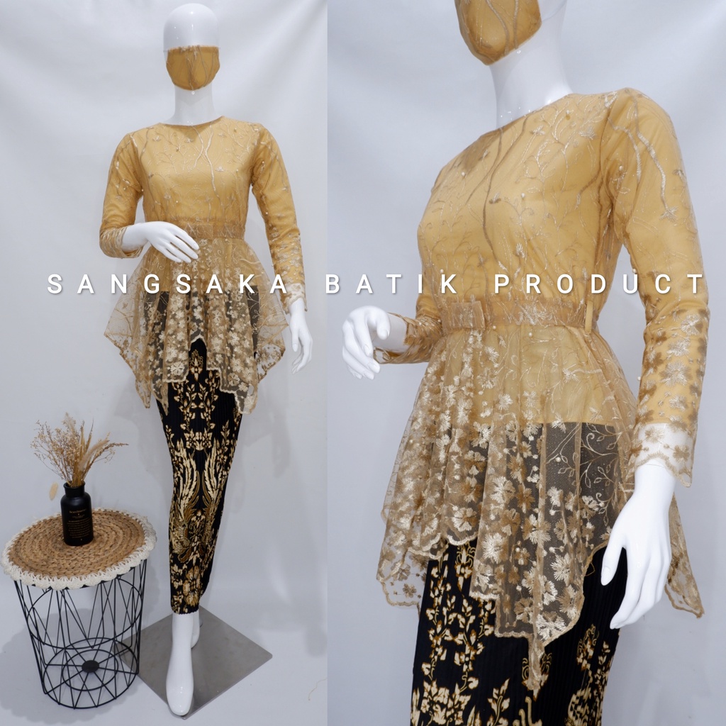 Kebaya Tunik / Tunik Brokat / Kebaya Modern / Kebaya tile / Kebaya Favorite / Batik Couple