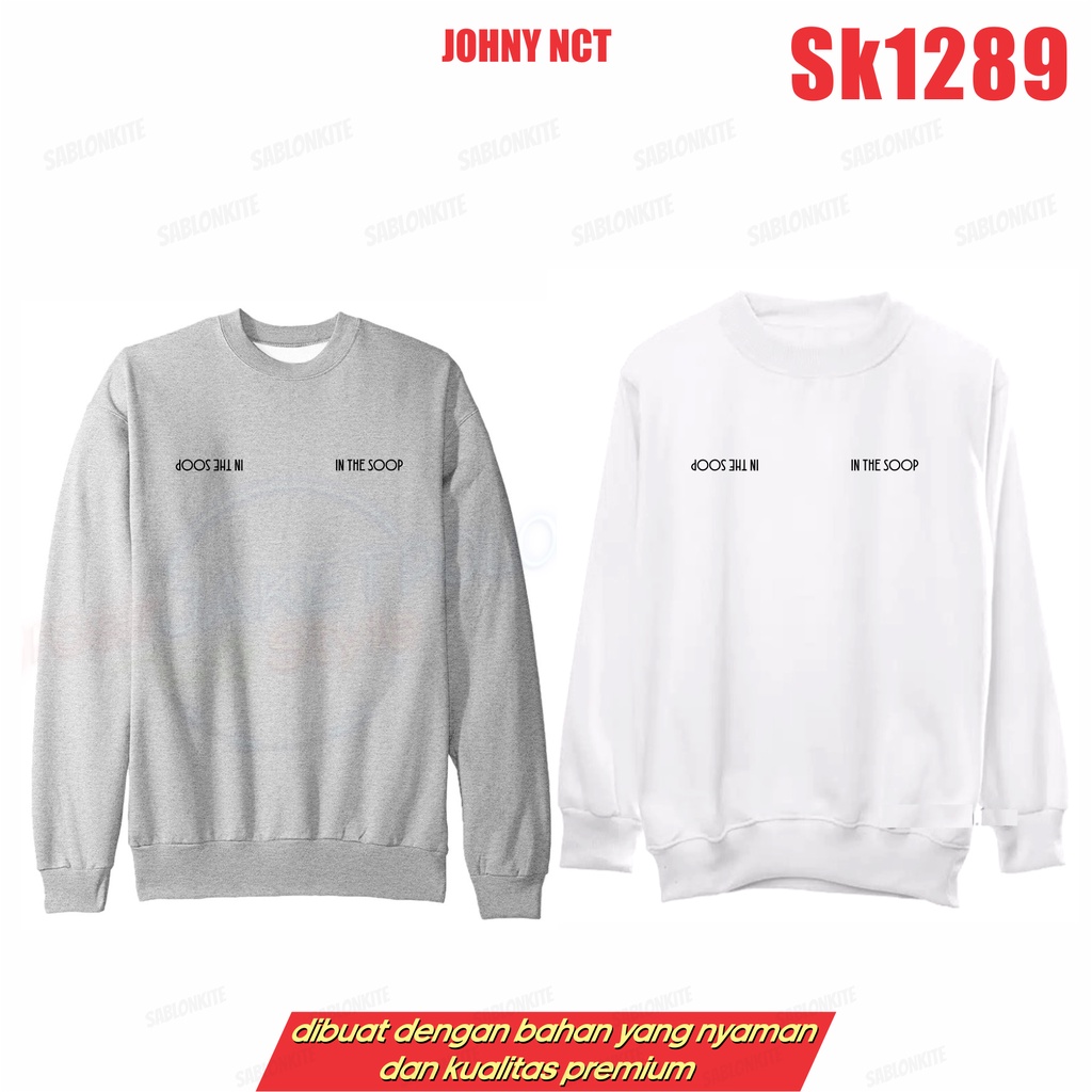 MURAH!!! KAOS SWEATER JUNGKOOK KPOP IN THE SOOP SK1289 UNISEX