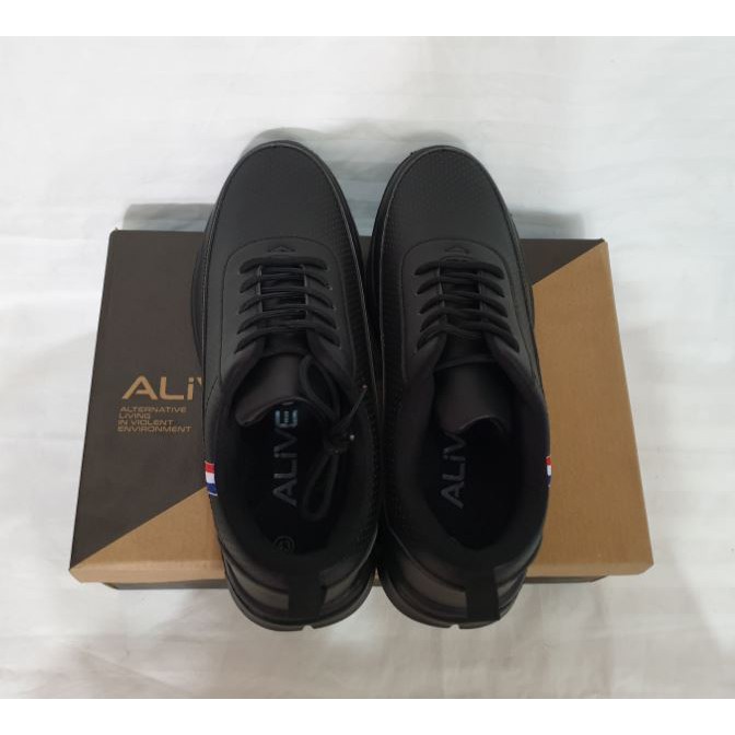 Alive Sepatu pria Licoln-Black