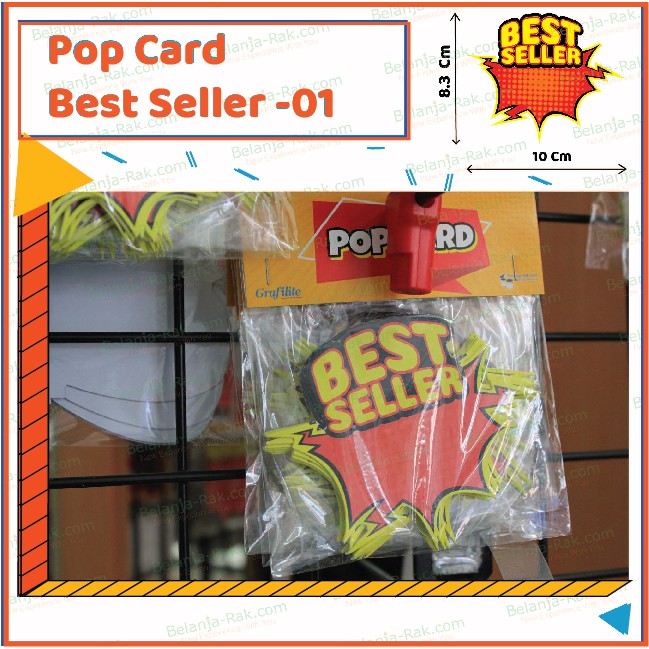 

Pop Card BEST SELLER kertas promo