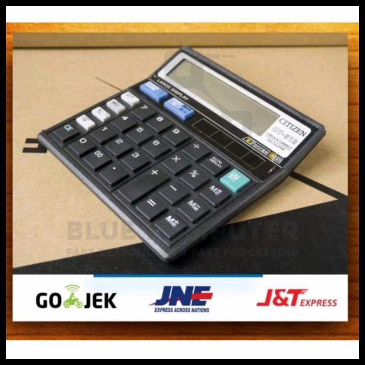 

Kalkulator 12Digit Angka Merk Citizen Tipe Ct-512
