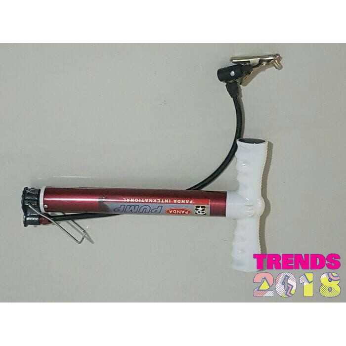 Pompa Angin Portable Sepeda Bola Ban Motor Bike Mini Merk PANDA High Quality Wheel Tyre Tire