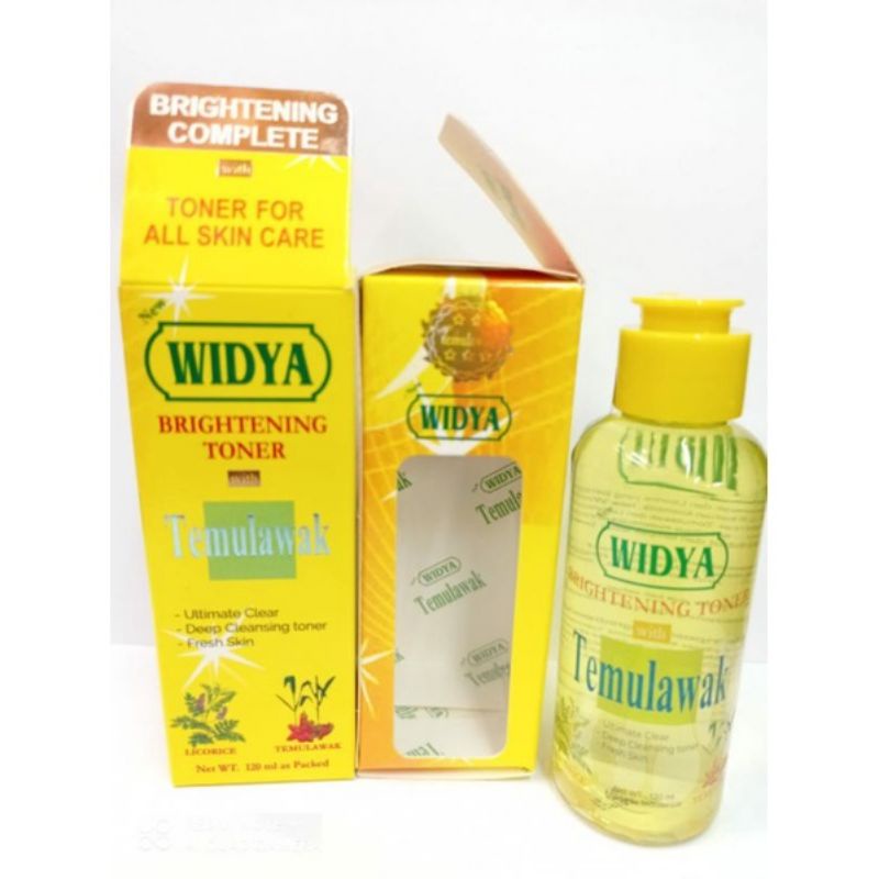 TONER TEMULAWAK WIDYA BPOM 100ML