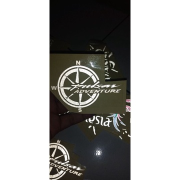 STICKER CUTTING MOTOR ADVENTURE 10CM