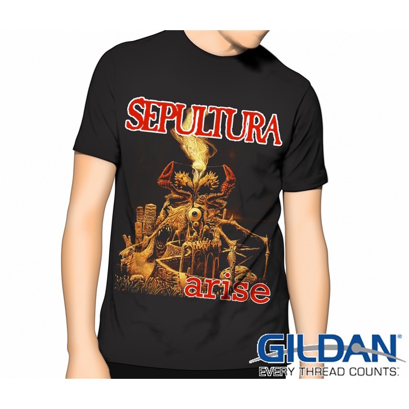 Kaos Sepultura " Arise " NEW STATES APPAREL Tshirt