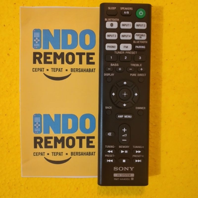 REMOTE AV SYSTEM SONY RMT-AA400U ORIGINAL