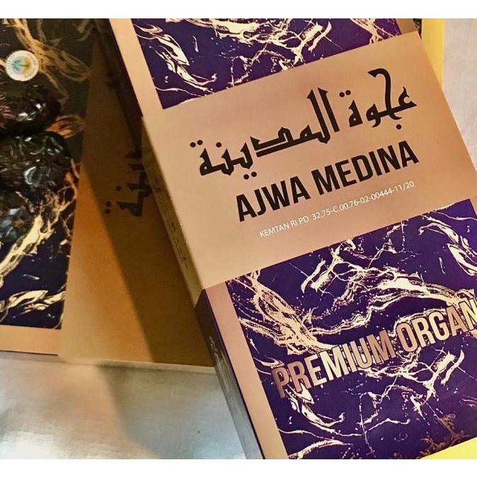 

Kurma Ajwa Medina Premium Organic 500gr
