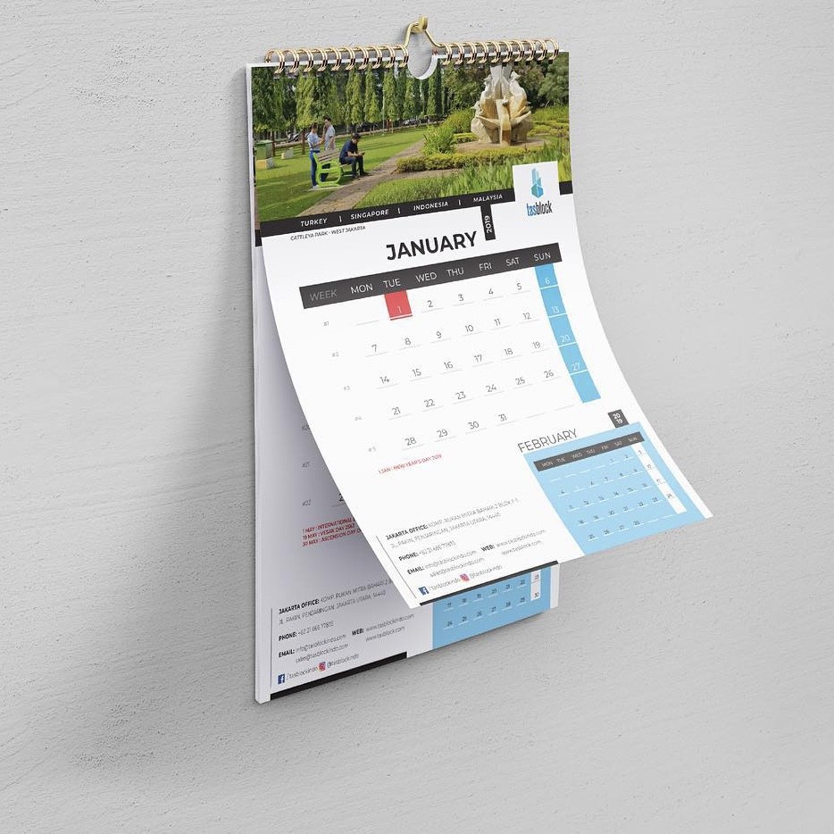 

CUSTOM KALENDER DINDING 2021/ KALENDER DINDING A3
