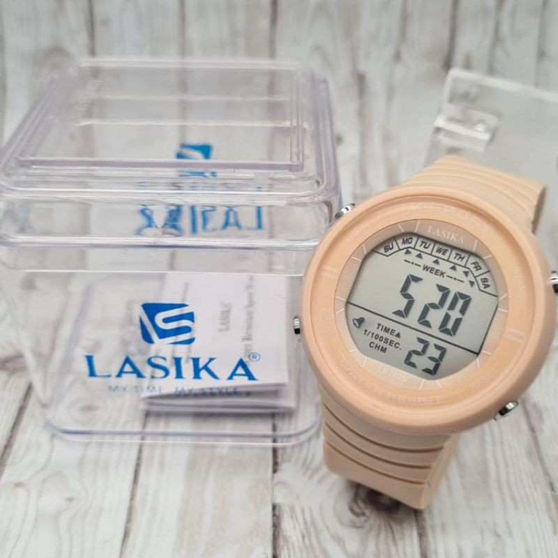 JAM TANGAN SPOR DIGITAL WANITA LASIKA L8110/JAM LUCU/JAM CANTIK/JAM UNIK