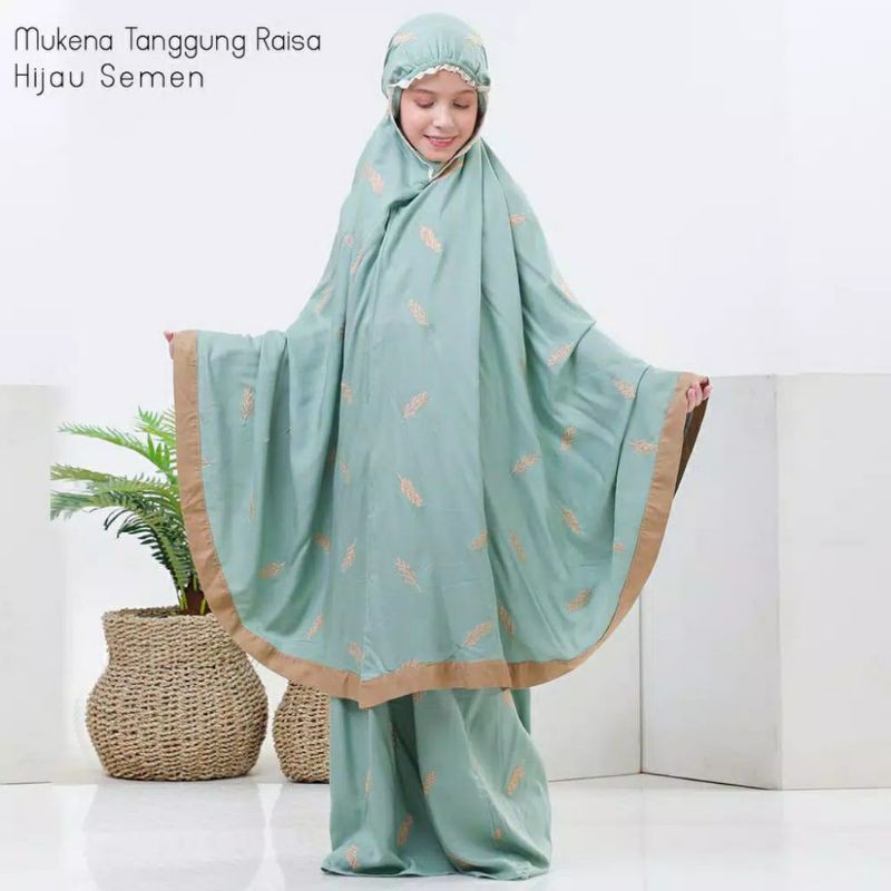 Mukena Anak Tanggung Raisa Rayon Premium