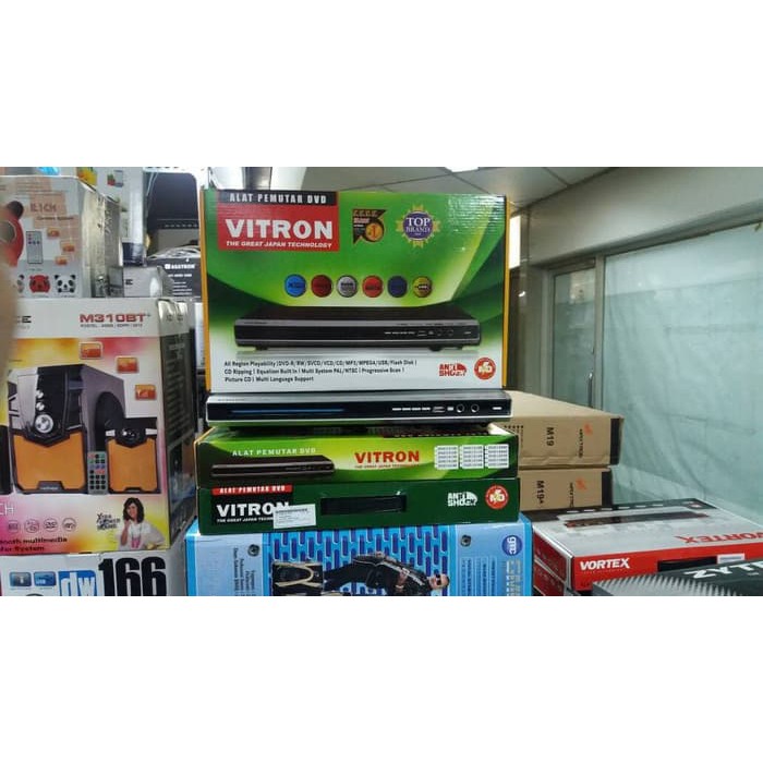 Jual dvd player vitron  Berkualitas