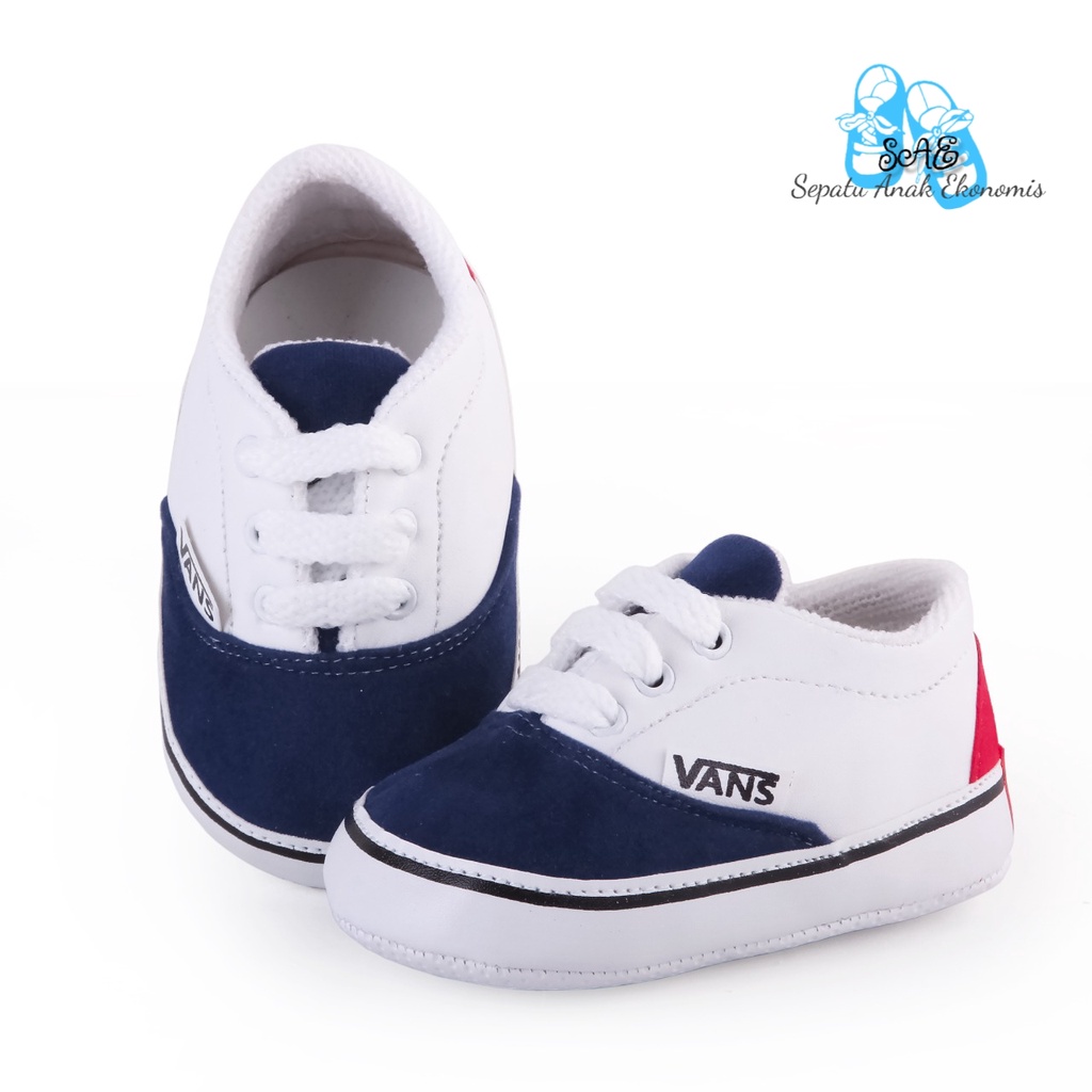 Baby shoes prewalker unisex sepatu anak belajar jalan New Arrival Combi Vanss | Sepatu Bayi