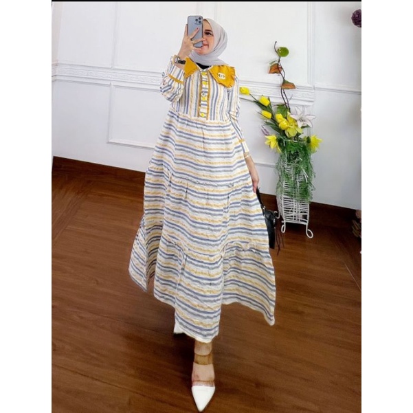 midi dress hanindia // midi dress // midi dress Muslim // midi dress Korea //midi dres