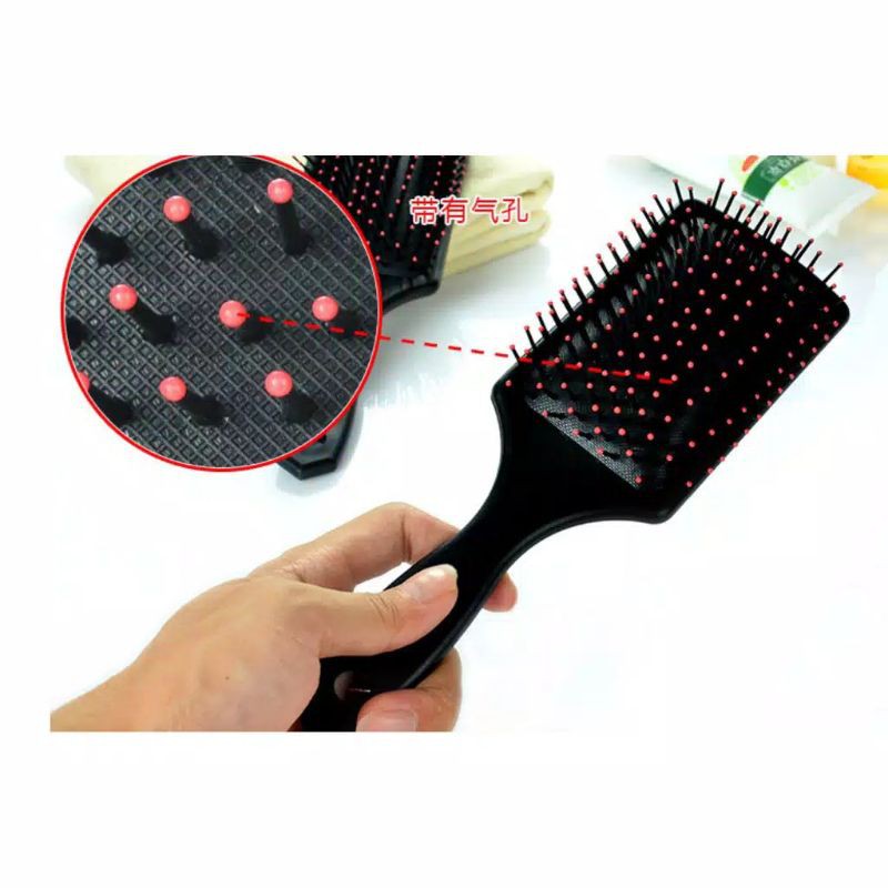 SISIR  JUMBO ANTI RONTOK - hitam