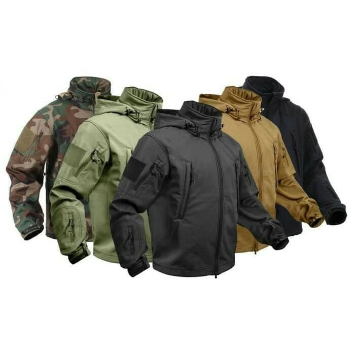 Jaket Militer Army Look TAD Lokal Murah - Hitam, XL