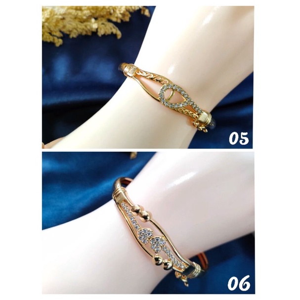 Gelang Bangkok Fashion Warna Emas G06030