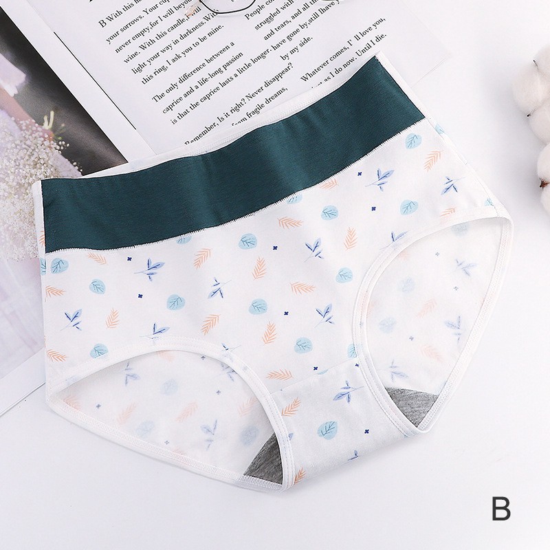 Celana Dalam Wanita Pinggang Tinggi Katun Kenyamanan Bernapas Singkat Cotton Panties