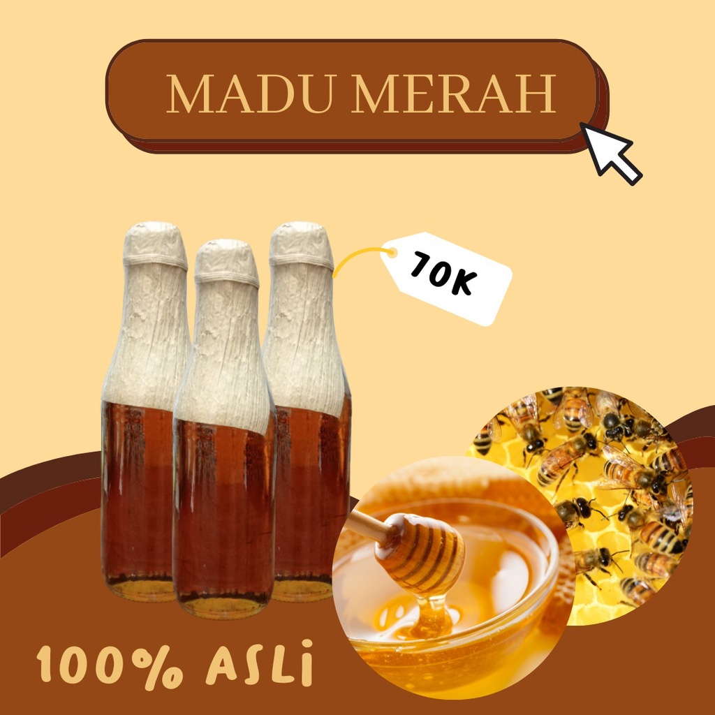 

Madu Merah Asli Murni