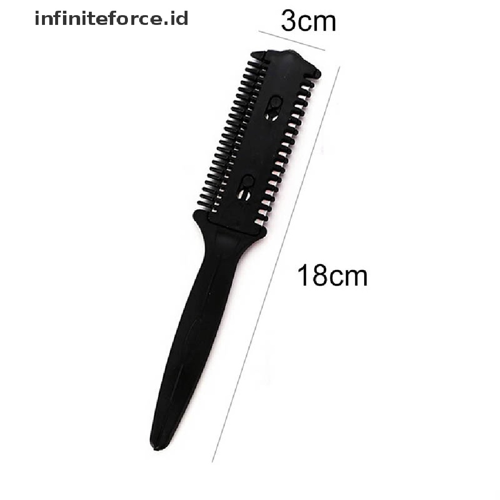 (Infiniteforce.Id) Sisir Gunting Penipis Rambut Untuk Salon / Barber